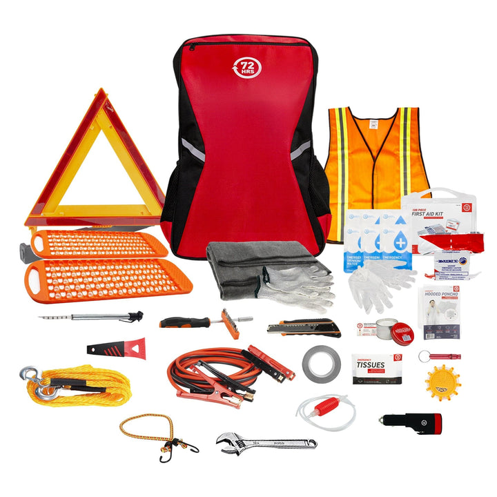 72HRS Deluxe Backpack Vehicle Kit