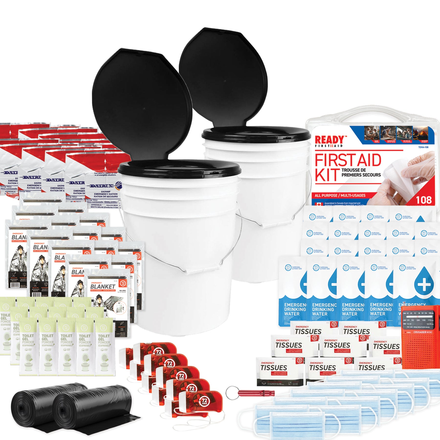 20 Person Essential Group Kit – 72Hours.com