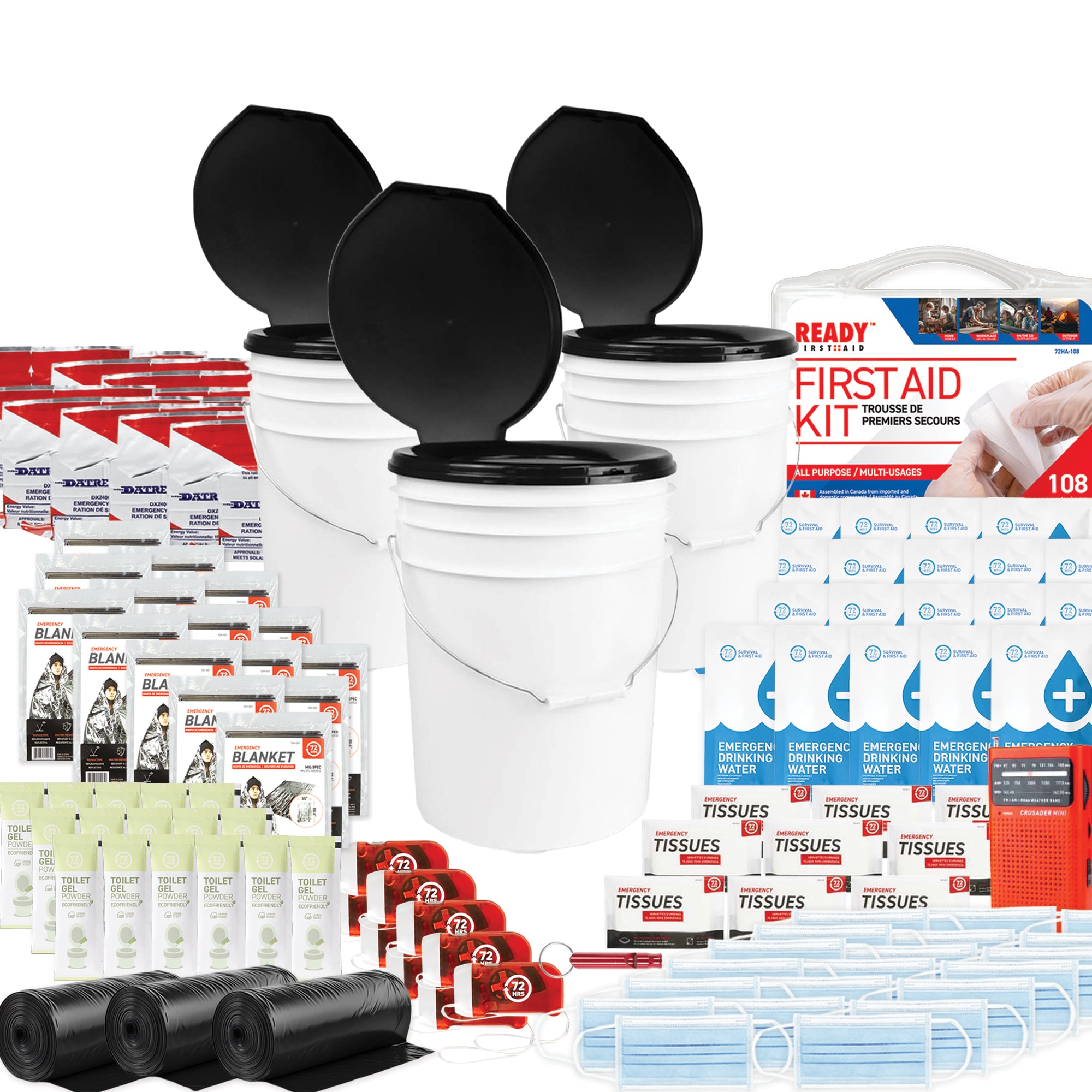 40 Person Essential Group Kit – 72Hours.com