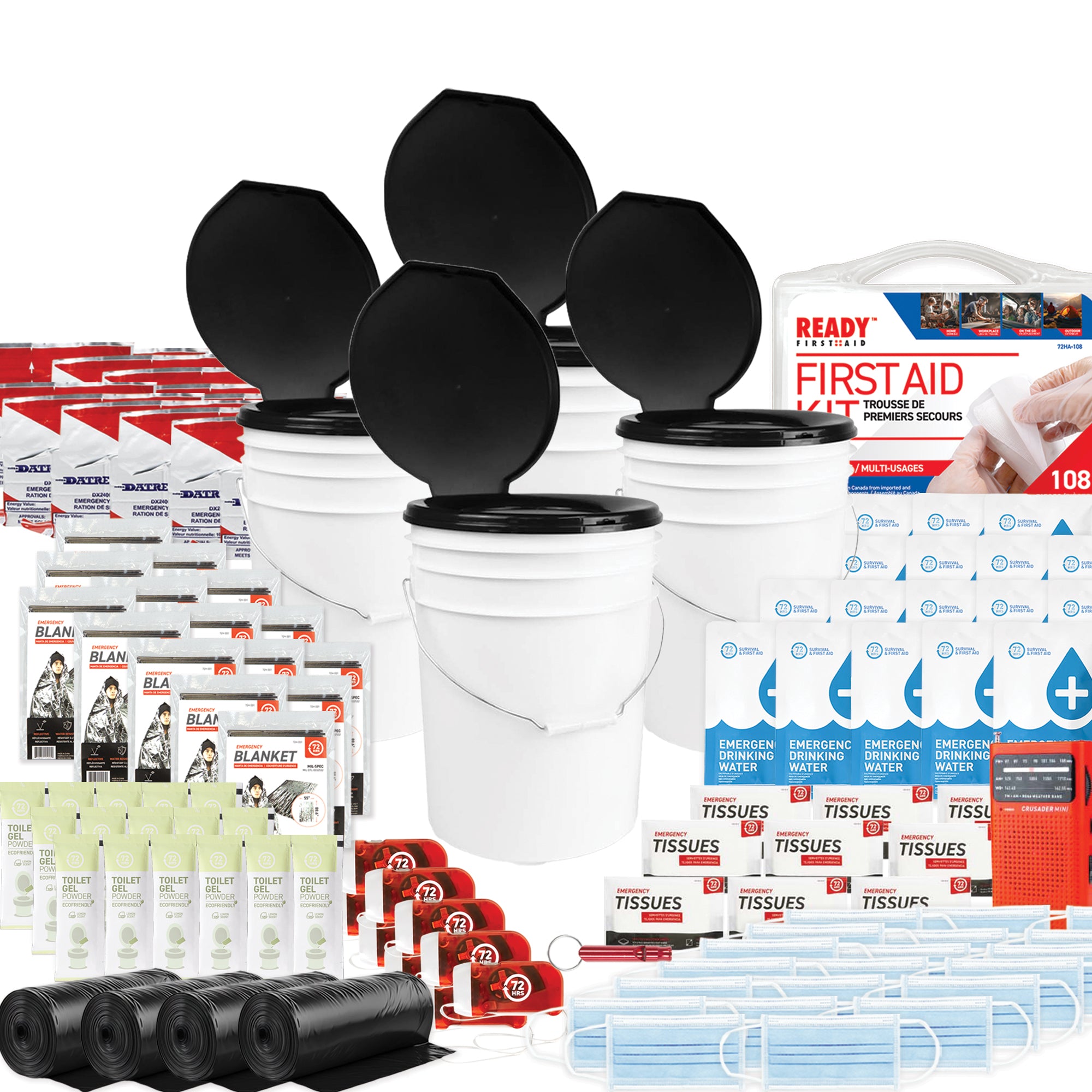 50 Person Essential Group Kit – 72Hours.com