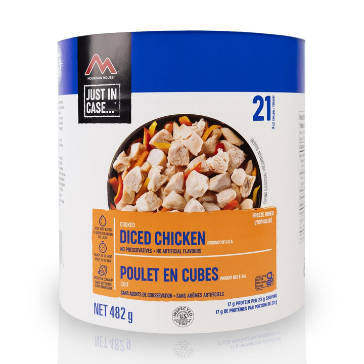 Mountain House Diced Chicken (Gluten Free) #10 Can