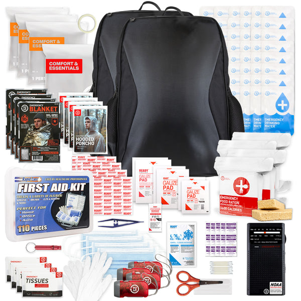 thumbnail image 2 of The Essentials 72-Hour Deluxe Survival Kit - Complete Emergency Preparedness Go Bag 2 of 12