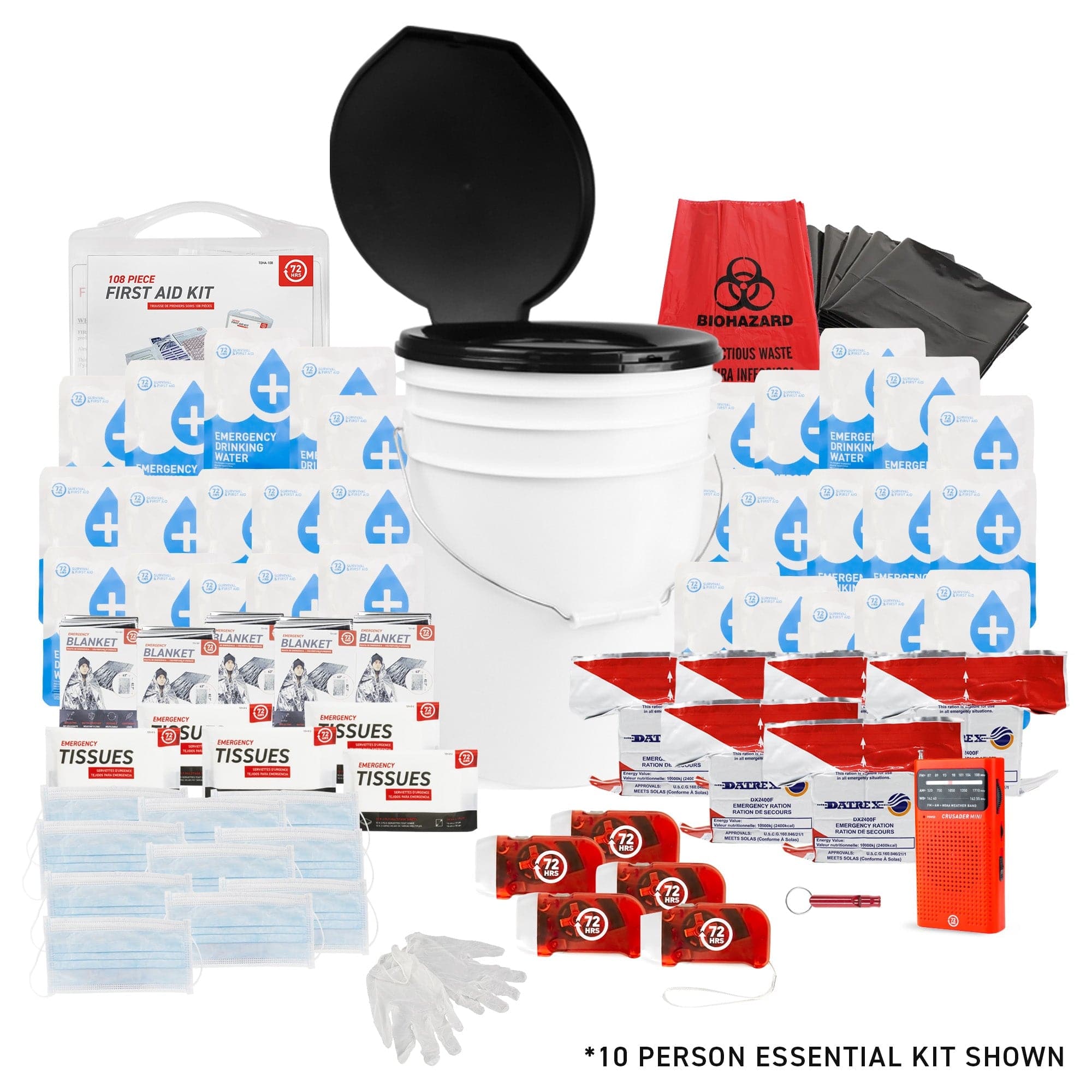 20 Person Essential Group Kit – 72Hours.com