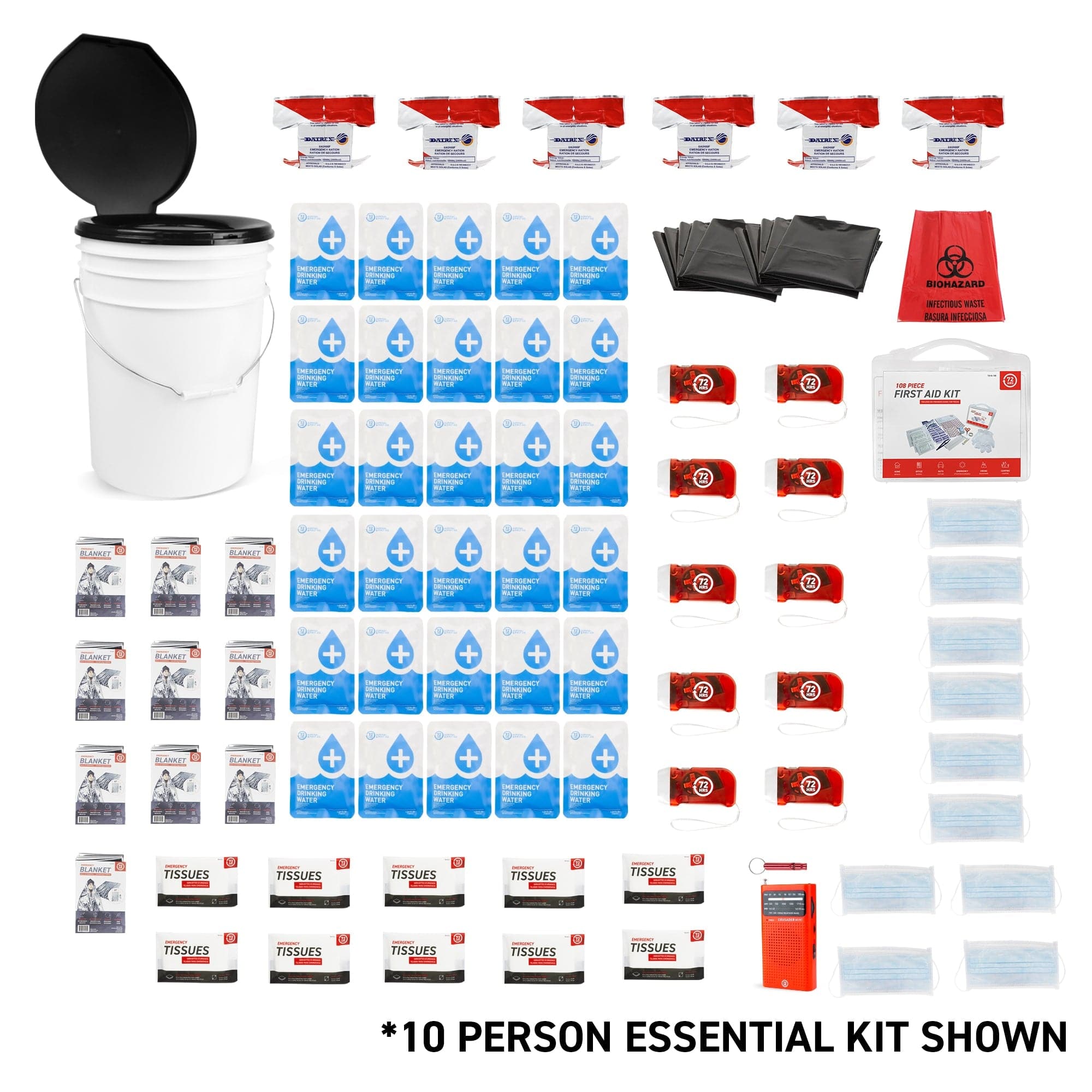 20 Person Essential Group Kit – 72Hours.com