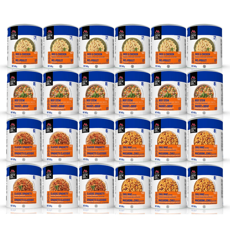 174 Serving Lunch and Entree Package - 24 cans (Mountain House®)