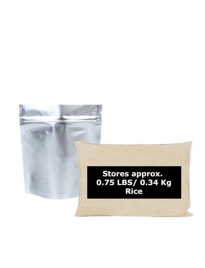 1 Quart Mylar Bag (Ziplock) - 5.0 Mil (6" x 8" x 2")