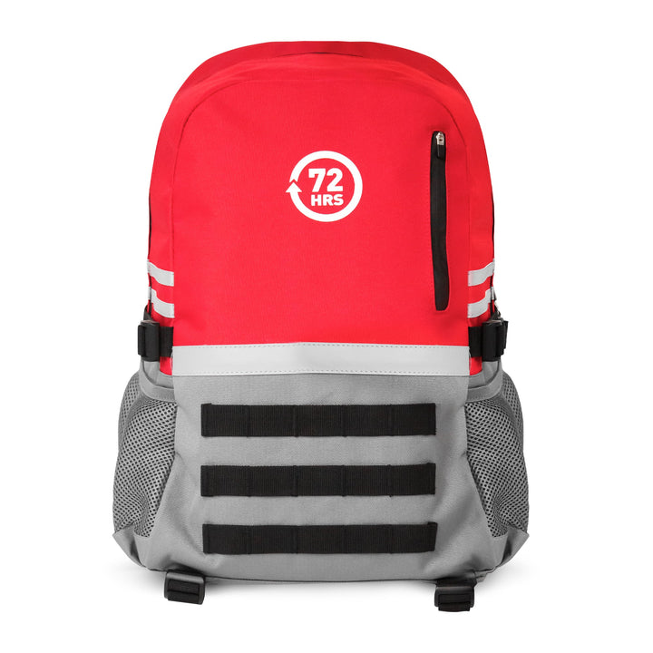 72HRS Red Deluxe Backpack