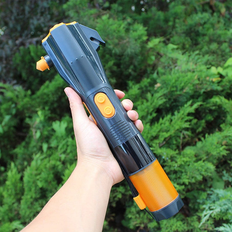 All-In-One Auto Emergency Tool in hand