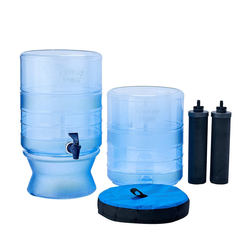 Berkey Light® System with Base (No LED) - 2.75 Gallons disassembled