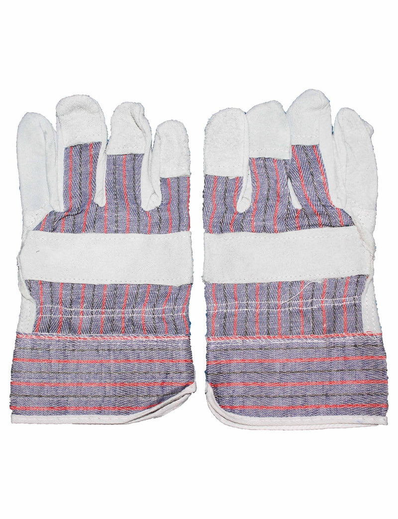 72HRS Leather Palm Work Gloves (pair)
