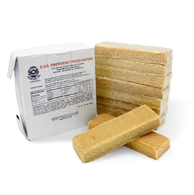 Datrex 3600 Calorie Emergency Food Ration Bars - 18 Bars, 5-Year Shelf Life, USCG Approved