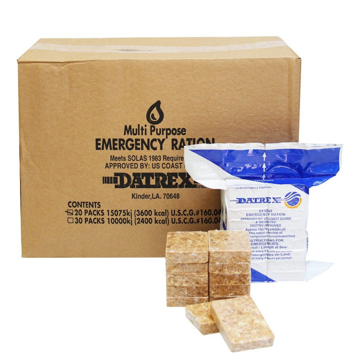Datrex 3600 Calorie Emergency Food Ration case of 20