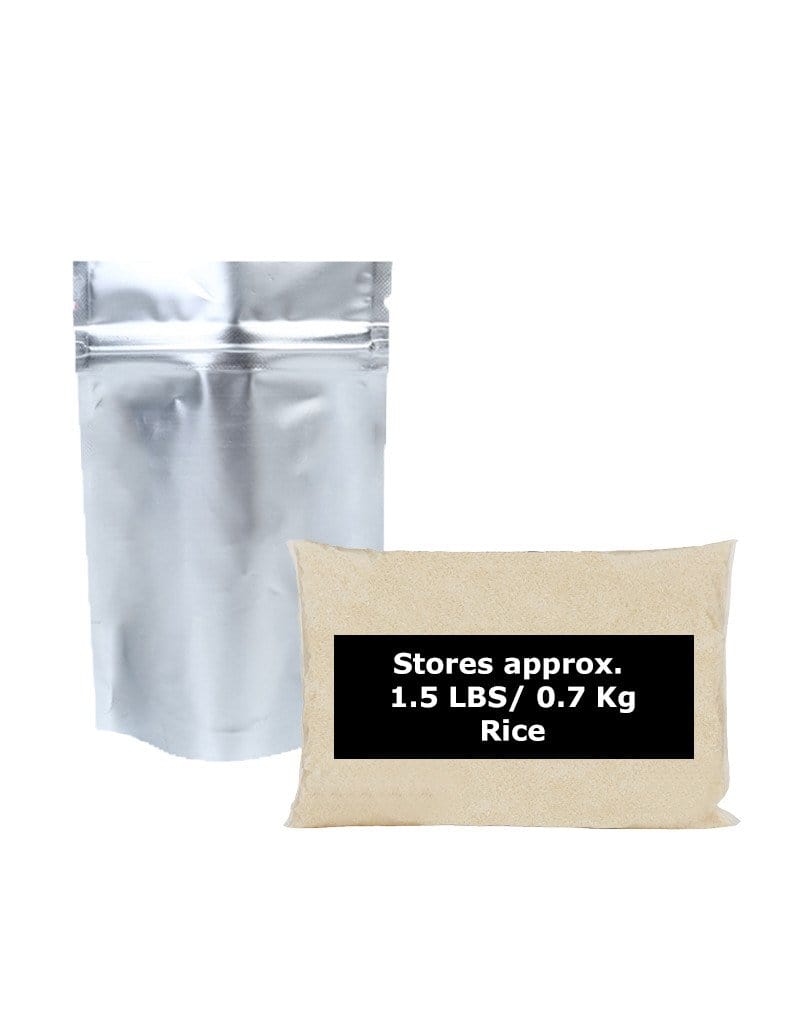 1/2 Gallon Mylar Bag (Ziplock) - 5.0 Mil (8" x 12" x 4")