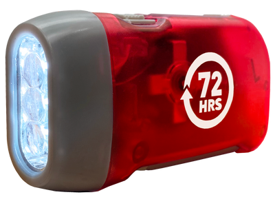 Rechargeable LED Dynamo Flashlight