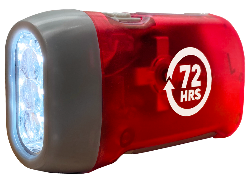Rechargeable LED Dynamo Flashlight