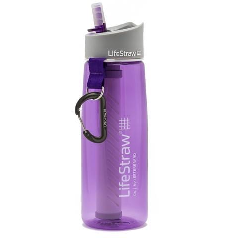Purple LifeStraw Go Water Bottle, 22 oz