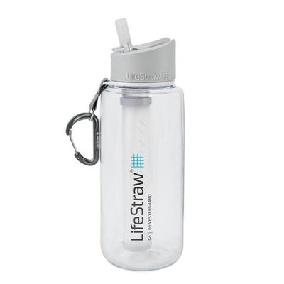 White LifeStraw Go Bottle 1 Liter