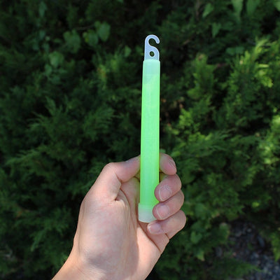 12 Hour Green Lightstick in hand