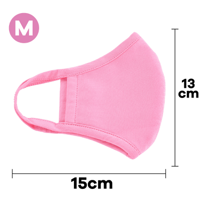 Reusable Face Mask, 3-Layer, Pink - Ready First Aid