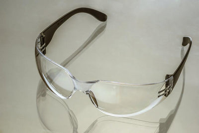 Contoured Safety Glasses top view