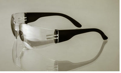 Contoured Safety Glasses angled view