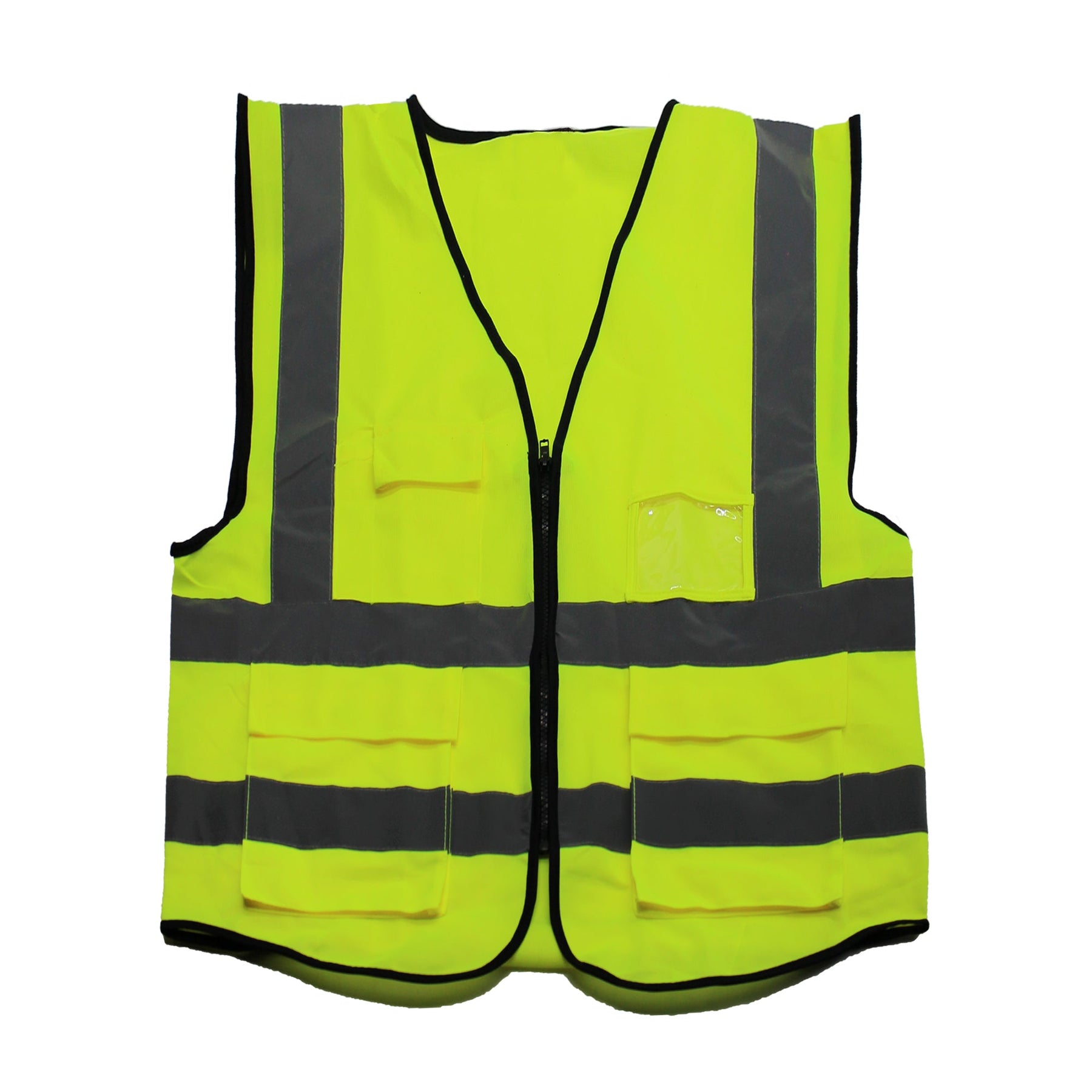 Safety Vest with Reflective Strip, XXL, Yellow – 72Hours USA