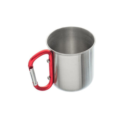 stainless steel camping mug 300ml
