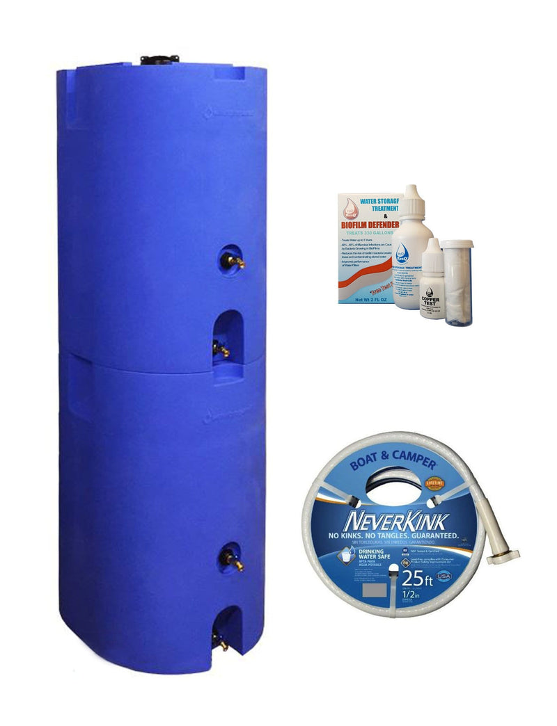 Two-Tank 320 Gallon Water Storage System