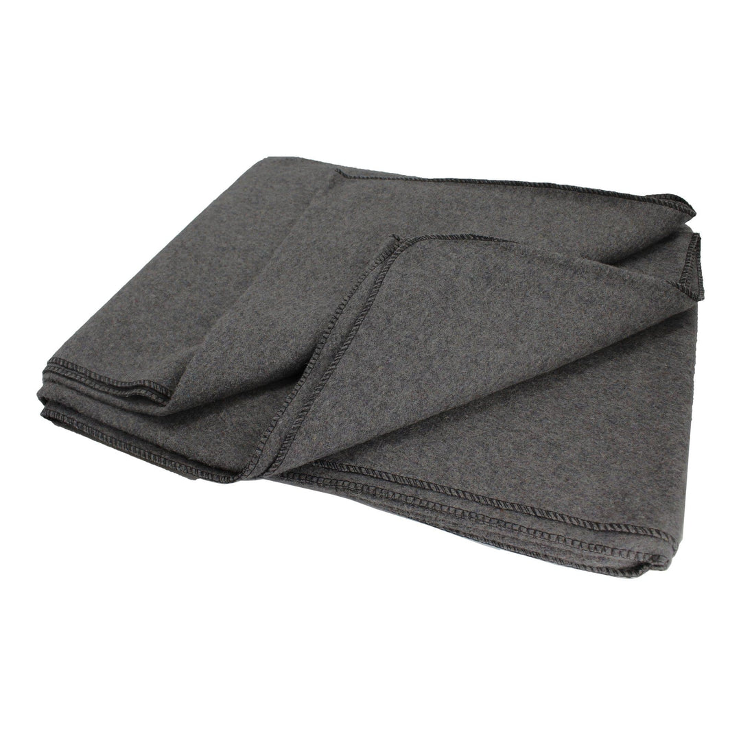 Wool Blanket (Gray Colour) (80% Wool), 64
