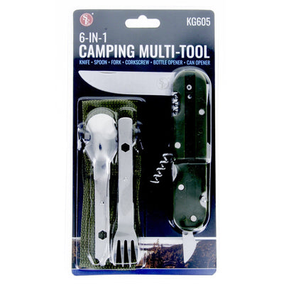 6-IN-1 Tool Kit - Camping Multi Tool