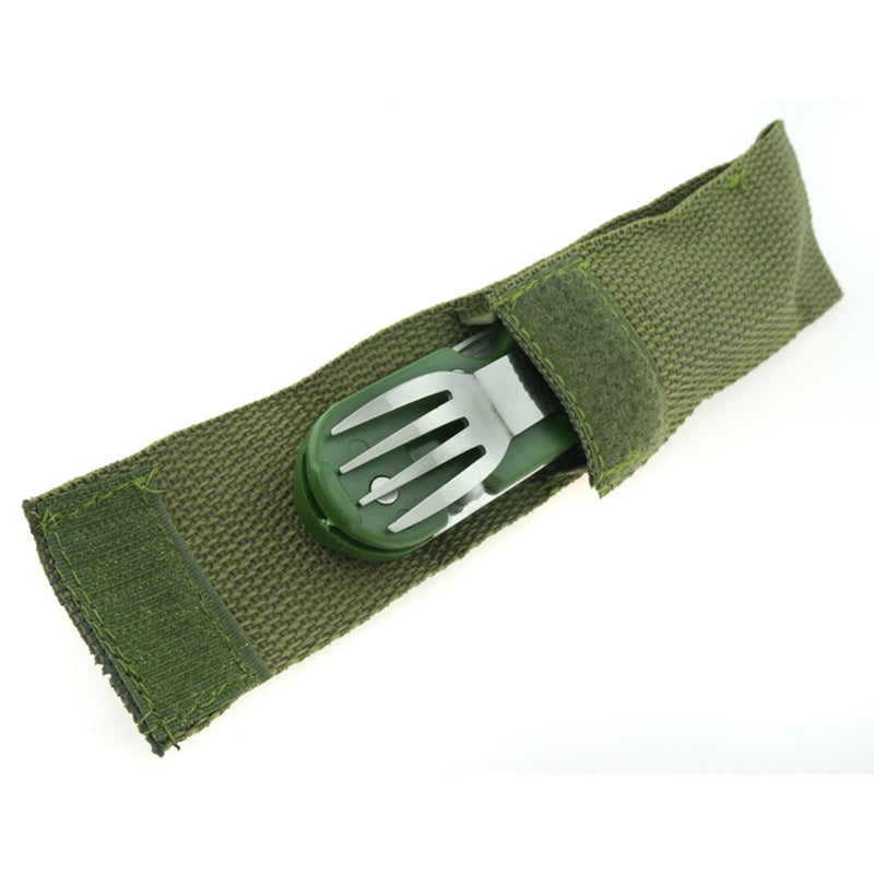 6-IN-1 Tool Kit - Camping Multi Tool carrying pouch