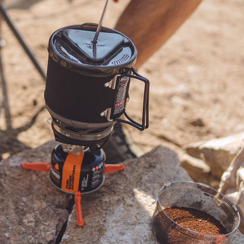 Jetboil Silicone Coffee Press - Grande boiling water