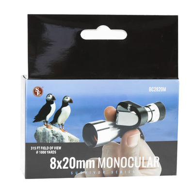 Monocular with Lanyard packaging back