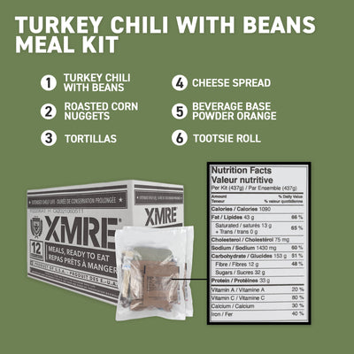 turkey chili with beans meal kit
